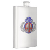 Daggerdesign im 82. Im Flugzeug Geschäftsbereich Flachmann (Rechts)