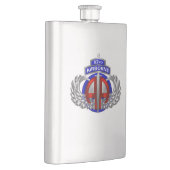 Daggerdesign im 82. Im Flugzeug Geschäftsbereich Flachmann (Rechts)