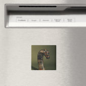 Daggergriff in Form eines Pferdekopfes Magnet (In Situ (Geschirrspüler))