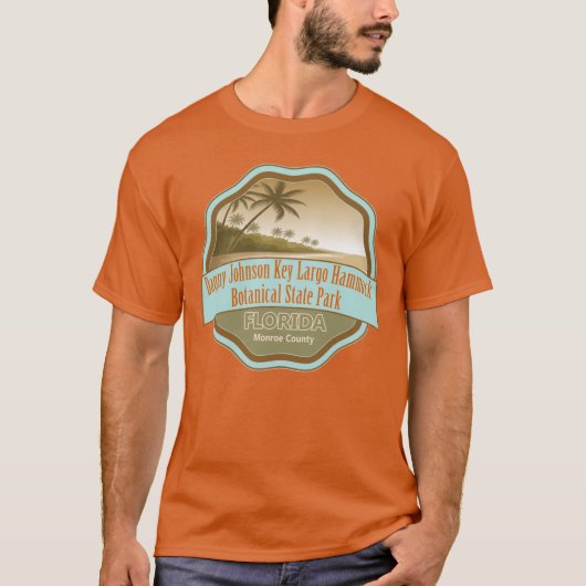 Dagny Johnson Key Largo Hammock Botanischer State T-Shirt (Vorderseite)