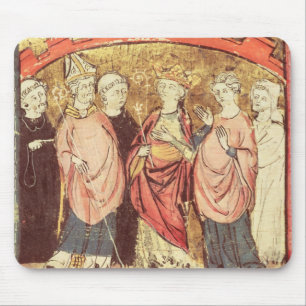 Dagobert I, König der Fränke, die das Königreic Mousepad