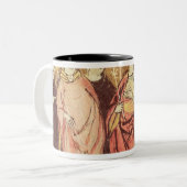 Dagobert I, König der Fränke, die das Königreich Zweifarbige Tasse (Vorderseite Links)