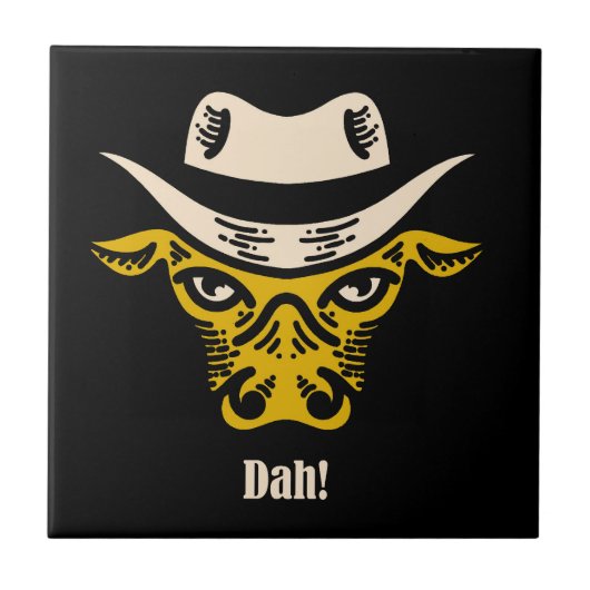 Dah! Fliese (Vorderseite)