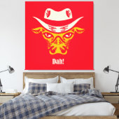 Dah! Leinwanddruck (Insitu (Schlafzimmer))