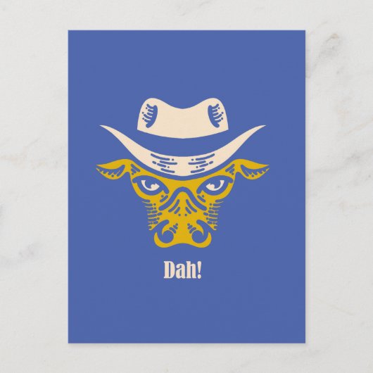 Dah! Postkarte (Vorderseite)