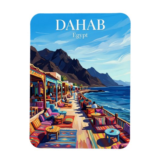 Dahab Ägypten Magnet (Vertikal)