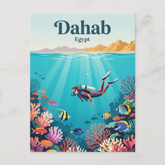 Dahab Ägypten Postkarte (Vorderseite)