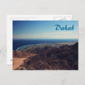 Dahab from Above Postcard Postkarte (Vorne/Hinten)