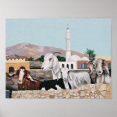 Dahab Goats Poster (Vorne)