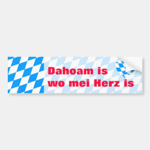Daheim Autoaufkleber