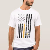 DAHH Awareness Flag T - Shirt (Vorderseite)