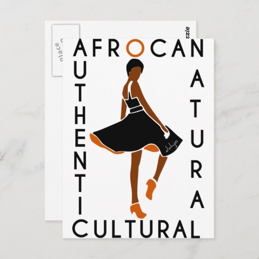 Dahjo Designs Postkarte (Vorne/Hinten)