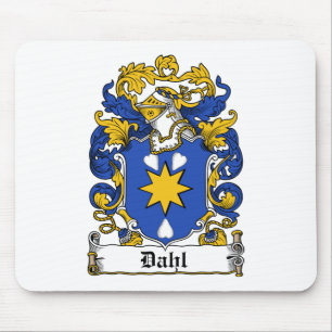 Dahl Familienwappen Mousepad