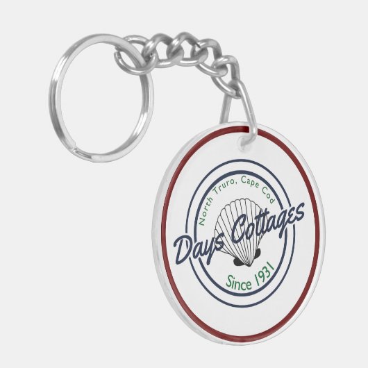 Dahlia #11, Days Hütten Schlüsselanhänger (Vorderseite links)