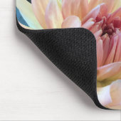 Dahlia B: Gelb und Lachs — Mousepad (Ecke)