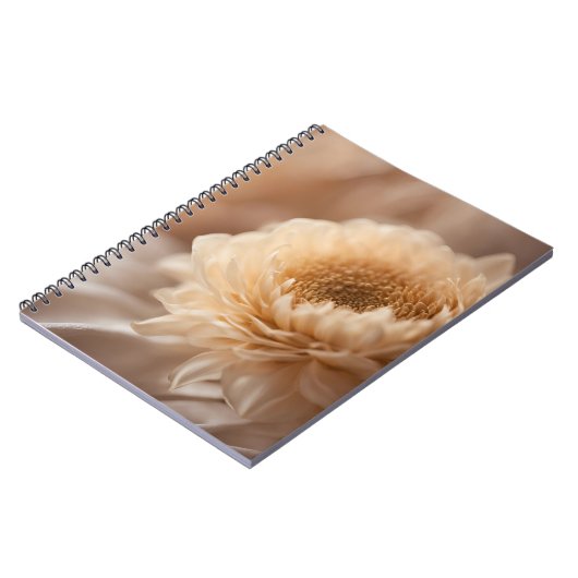 Dahlia Bloom Notebook Notizblock (Linke Seite)