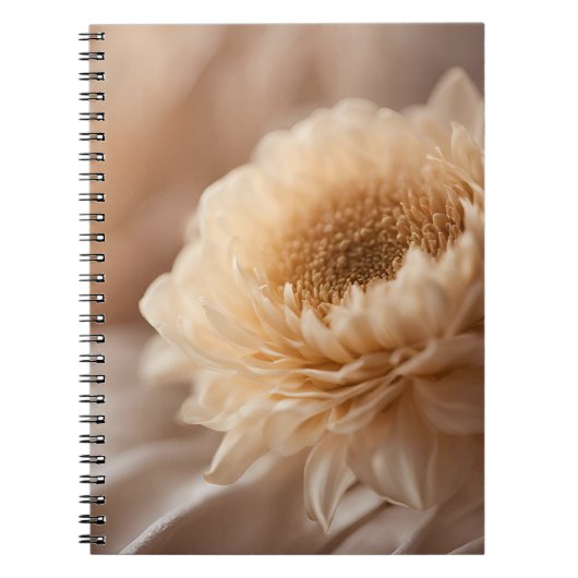 Dahlia Bloom Notebook Notizblock (Vorderseite)