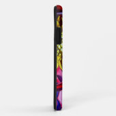 Dahlia Blume abstrakte Blume Case-Mate iPhone Hülle (Hinten/Rechts)