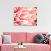 Dahlia Blume Blossom Leinwanddruck (Insitu (Wohnzimmer))