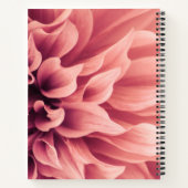 Dahlia Blume Blossom Notizblock (Rückseite)