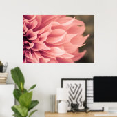 Dahlia Blume Blossom Poster (Heimbüro)