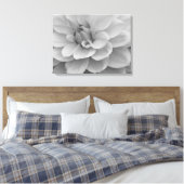 Dahlia Blume Canvas Print Leinwanddruck (Insitu (Schlafzimmer))