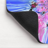 Dahlia Blume Color Spray Mousepad (Ecke)