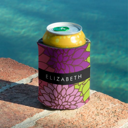 Dahlia Blume, farbenfrohe Blume, Ihr Name Dosenkühler (In Situ Pool)