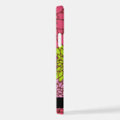 Dahlia Blume, farbenfrohe Blume, Ihr Name iPhone Hülle (Rechte Seite)