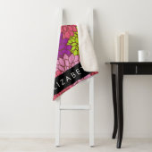 Dahlia Blume, farbenfrohe Blume, Ihr Name Sherpadecke (Beispiel)