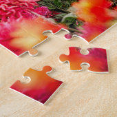 Dahlia Blume Field Puzzle (Seite)