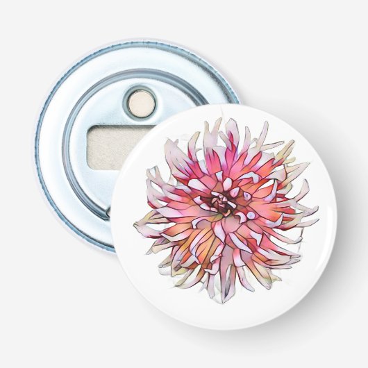 DAHLIA BLUME FLASCHENÖFFNER (Vorderseite)