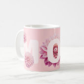 Dahlia Blume für Mama Kaffeetasse (Vorderseite Links)