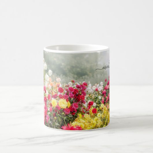 Dahlia-Blume Kaffeetasse (Mittel)