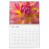 Dahlia Blume Kalender Bürokalender Feiertage (Mär 2026)