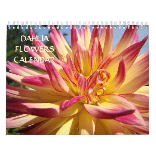 Dahlia Blume Kalender Bürokalender Feiertage (Titelbild)
