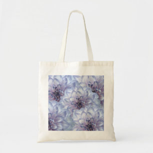 Dahlia Blume lila lavene Tragetasche