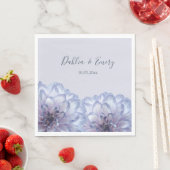 Dahlia Blume Lima Serviette (Beispiel)