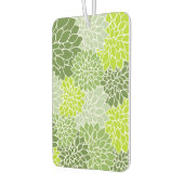 Dahlia-Blume, Muster von Blume, grüner Dahlia Autolufterfrischer (Links)