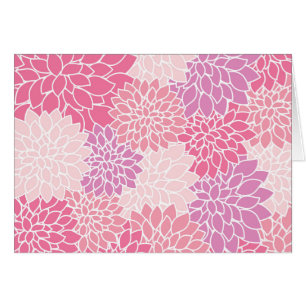 Dahlia-Blume, Muster von Blume, rosa Dahlia