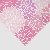 Dahlia-Blume, Muster von Blume, rosa Dahlia Seidenpapier (Ausschnitt)