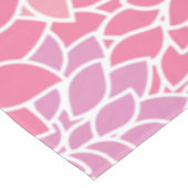 Dahlia-Blume, Muster von Blume, rosa Dahlia Tischdecke (Schrägansicht)