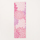 Dahlia-Blume, Muster von Blume, rosa Dahlia Yogamatte (Vorderseite)