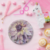 DAHLIA BLUME PAPIERPLATTE PAPPTELLER (Party)