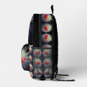 Dahlia Blume Personalisiert Bedruckter Rucksack (Rechts)