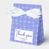 Dahlia Blume Personalisiertes Gastgeschenk Box Geschenkschachtel (Vorderseite)