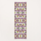 Dahlia Blume Petals multipliziert Abstrakt Yogamatte (Vorderseite)