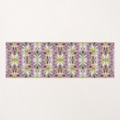 Dahlia Blume Petals multipliziert Abstrakt Yogamatte (Vorderseite (Horizontal))