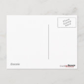 Dahlia Blume Postcard Postkarte (Rückseite)