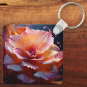 Dahlia Blume Schlüsselanhänger (Rückseite)